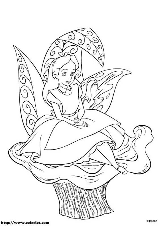 Alice dans son fauteuil