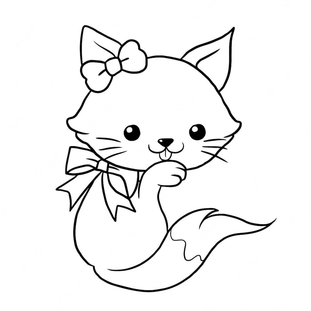 Chaton sirène