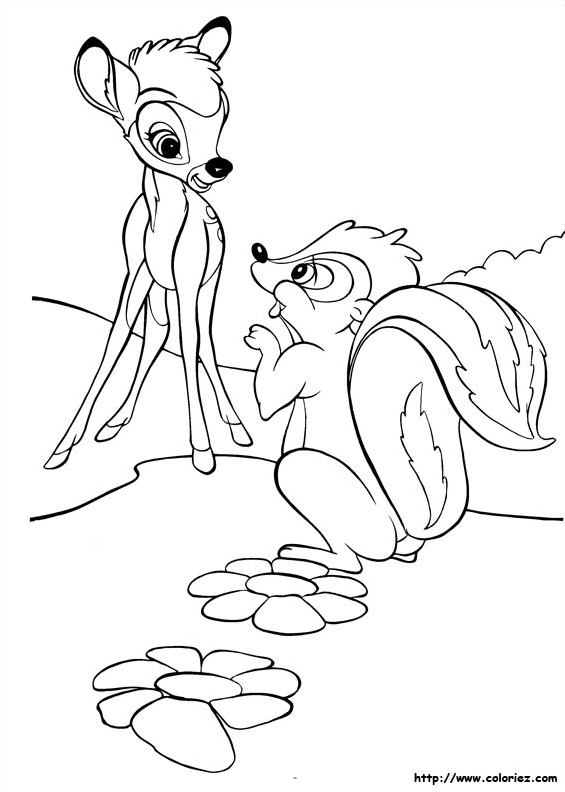 Bambi et Fleur