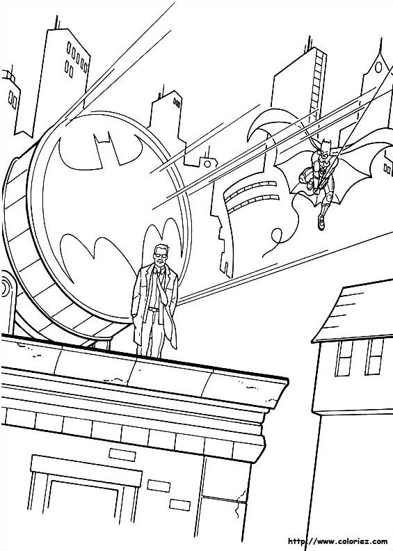 Batman à  la poursuite des super-vilains