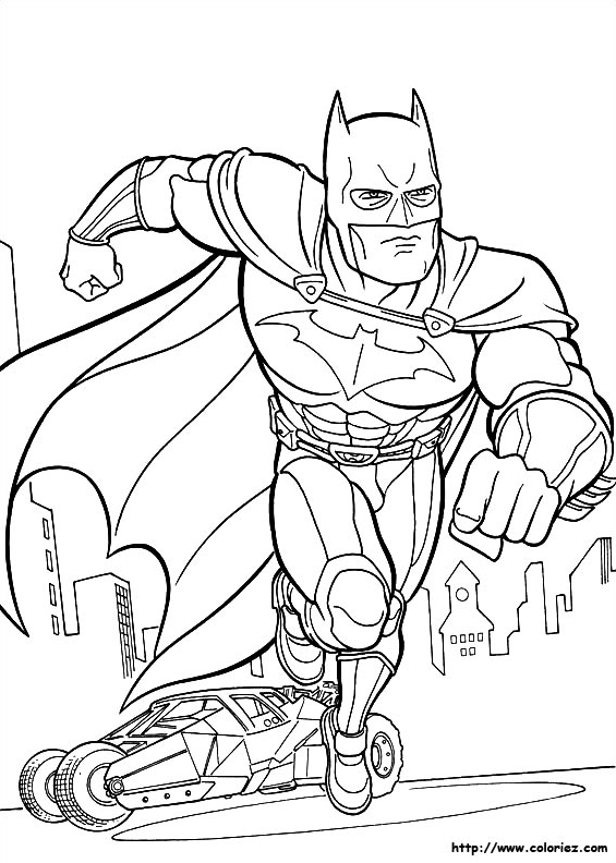 Batman dans Gotham City
