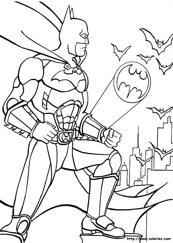 Batman veille sur Gotham City