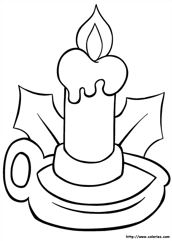 Bougie de Noël 2