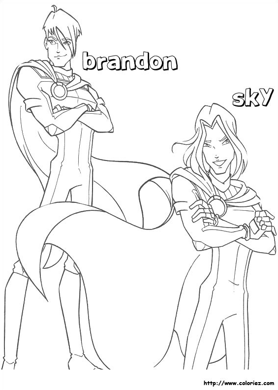Brandon et Sky