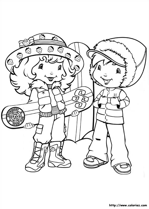 Charlotte au sport d'hiver