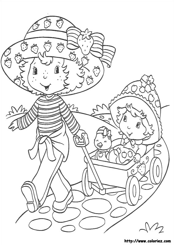 Charlotte et la poussette