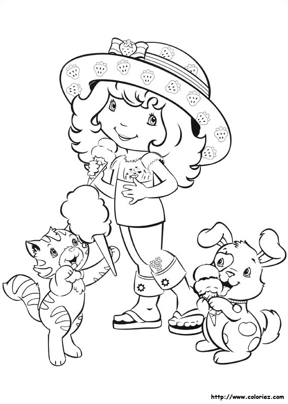Charlotte mange des glaces