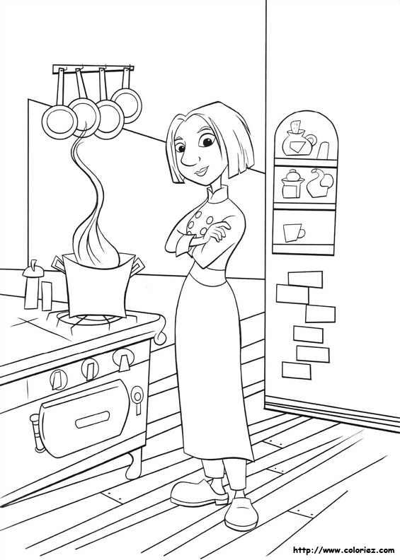 Colette en cuisine