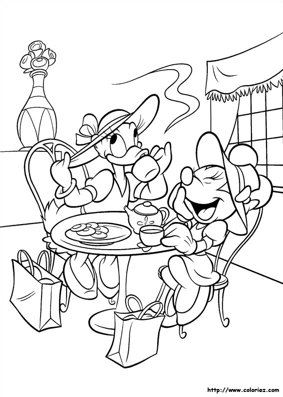 Daisy prend le café