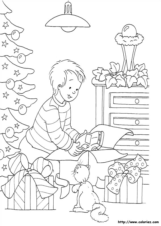 Déballage des cadeaux