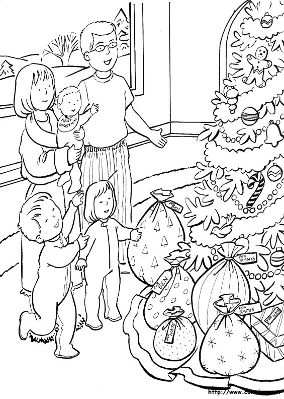 Découverte des cadeaux de Noël