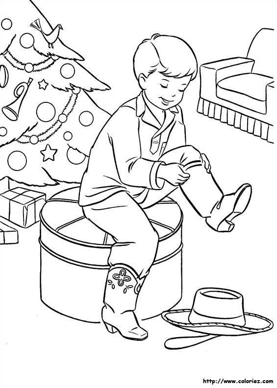 Déguisement de cow-boy pour Noël
