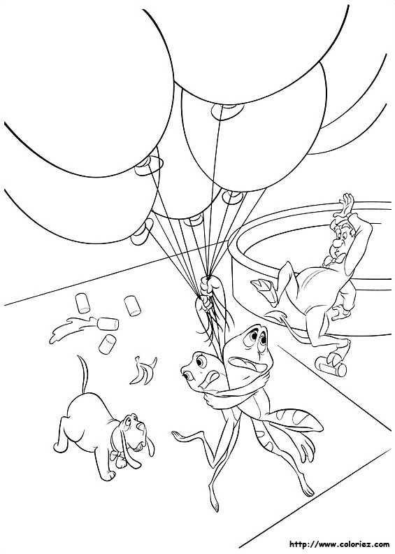 Départ en ballon