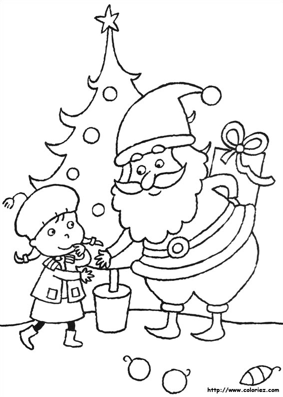 Dépose des cadeaux