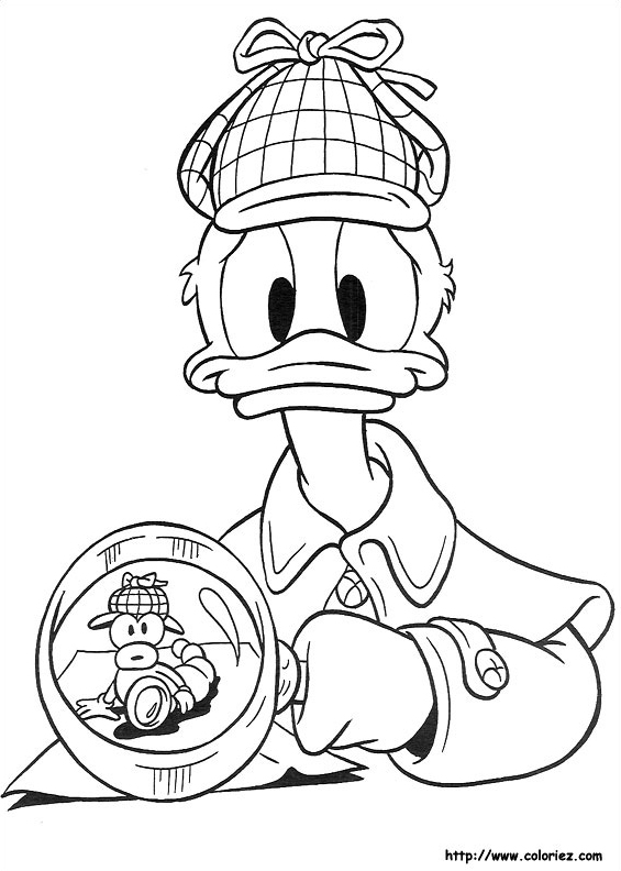 Donald détective
