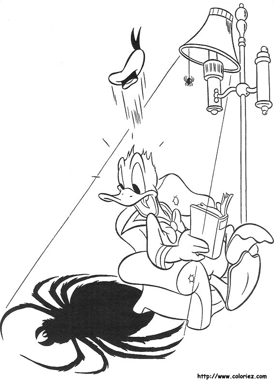 Donald et le monstre