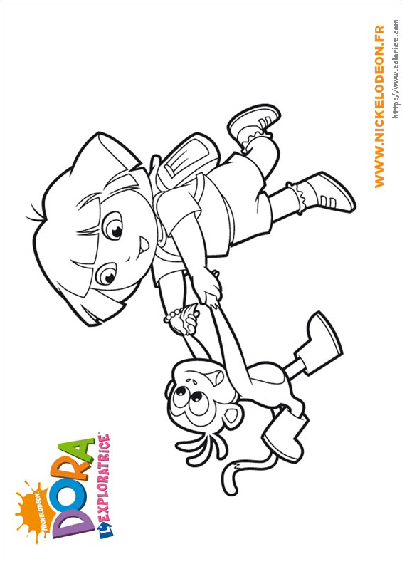 Dora et Babouche qui dansent