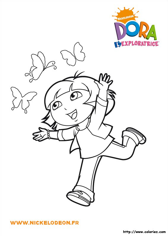 Dora et les papillons