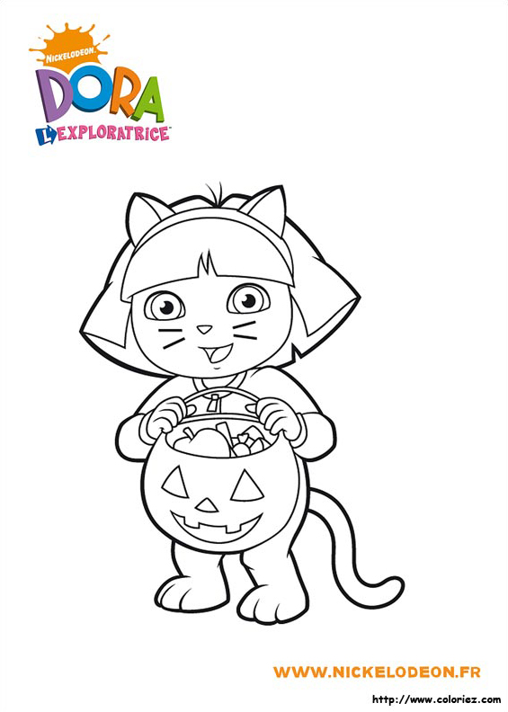 Dora l'exploratrice fête Halloween