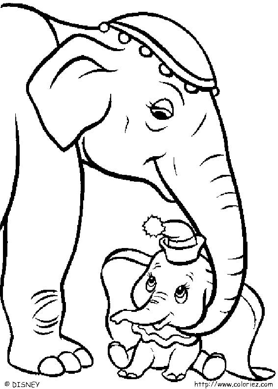 Dumbo et sa maman