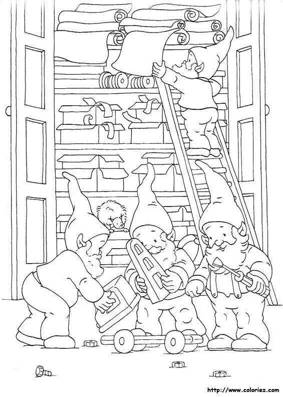 Fabrique des jouets de Noël