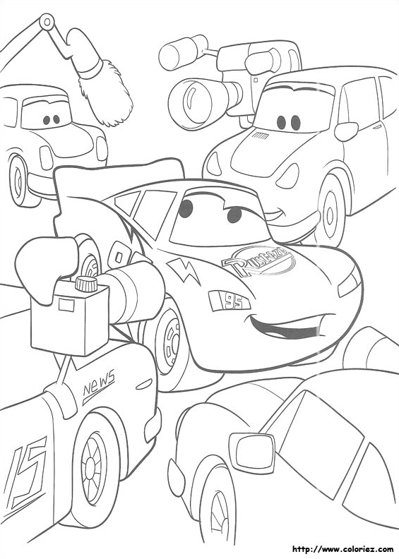 Flash McQueen sous les flashs