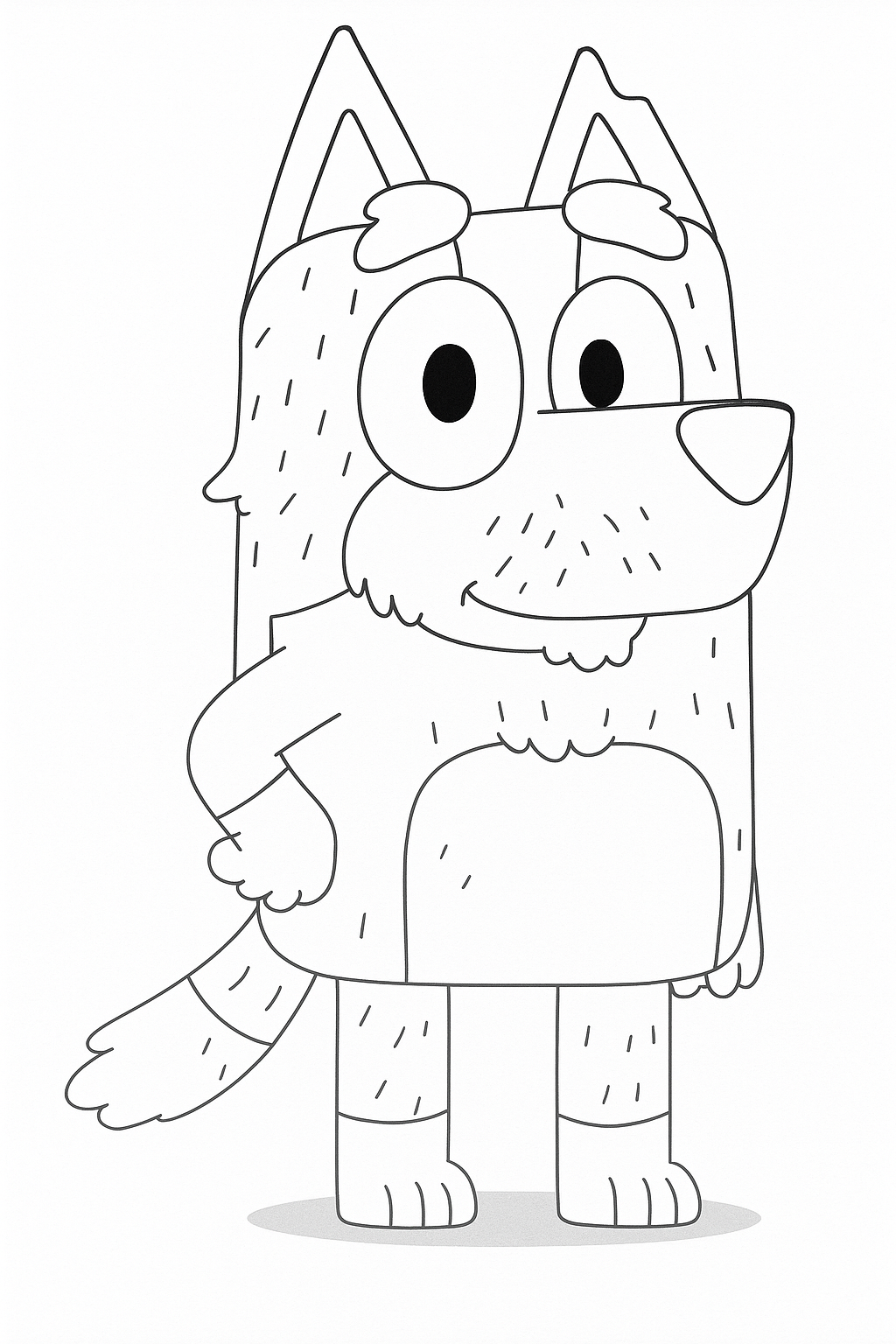 Coloriage Grand Père Bob
