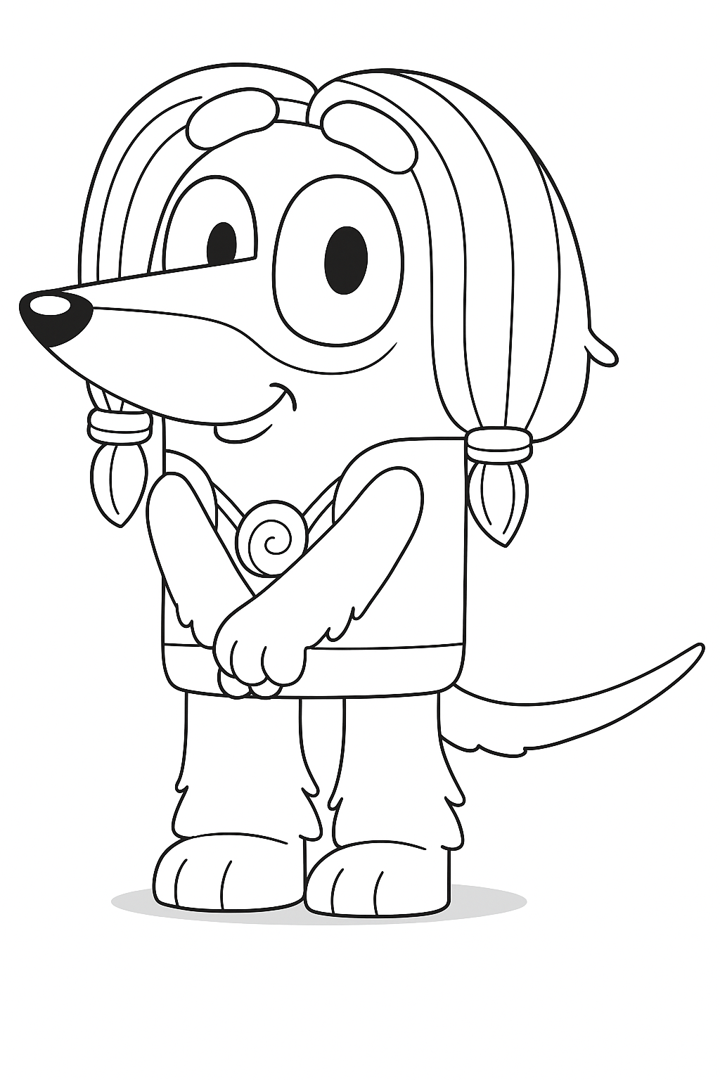 Coloriage Indy