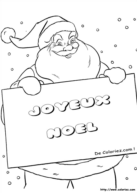 Joyeux Noël père Noël