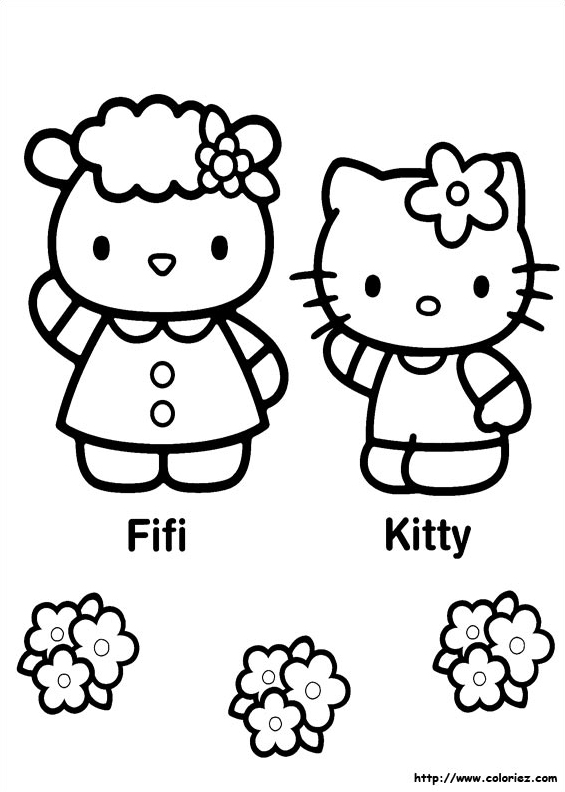 Hello Kitty et Fifi