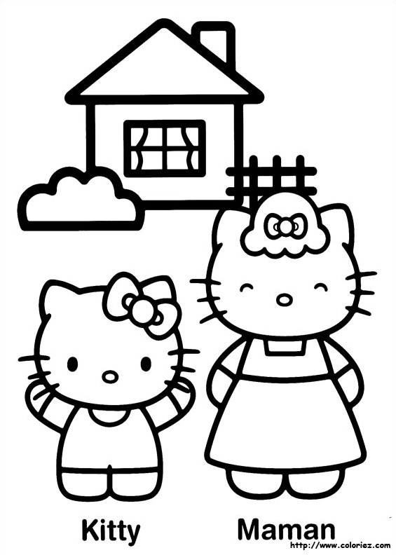 Hello Kitty et sa maman