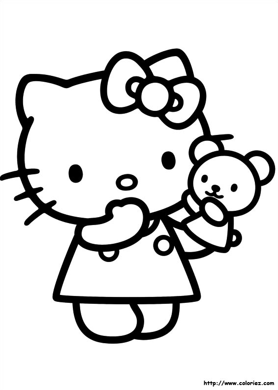 Hello Kitty et sa marionnette