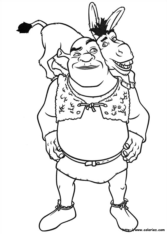 L'Ane et Shrek