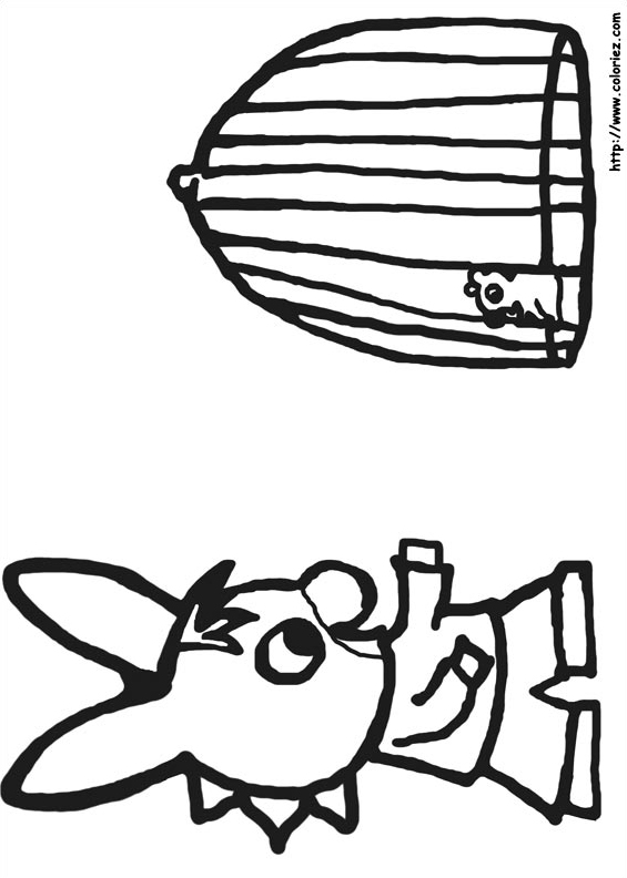 L'âne Trotro et la petite souris
