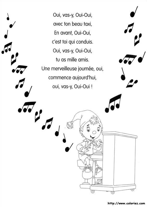 La chanson de Oui-Oui