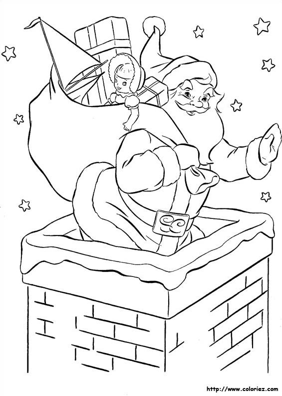 La cheminée du père Noël