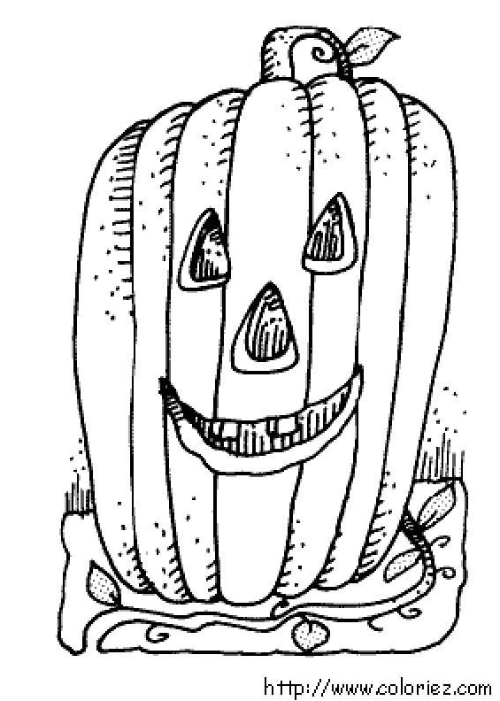 La citrouille d'Halloween