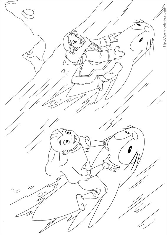 La course des pingouins
