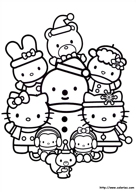 La fête de Noël d'Hello Kitty
