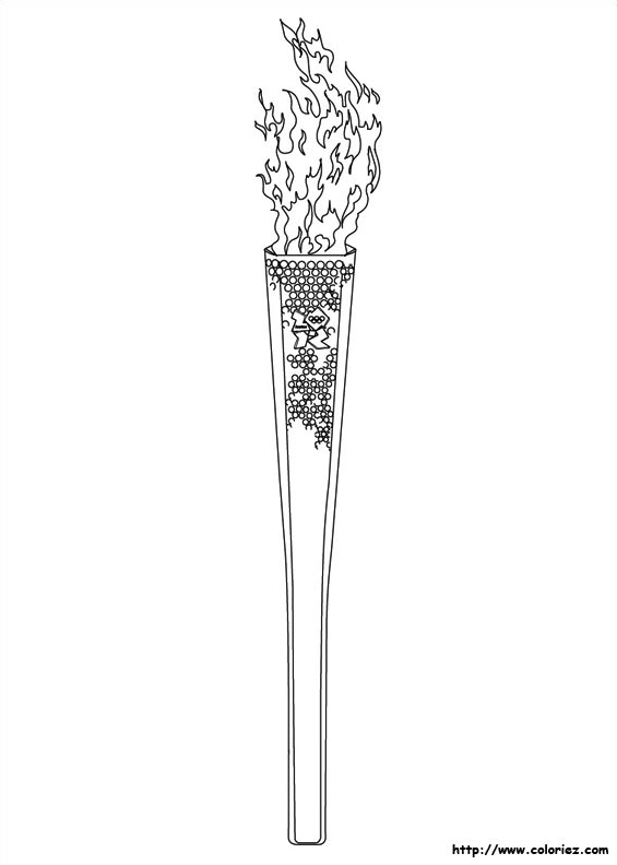 La flamme olympique