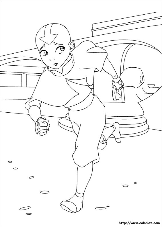 La fuite de Aang