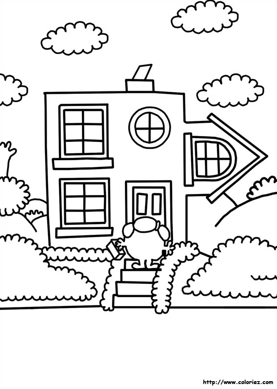 La maison de Mr à  l'envers