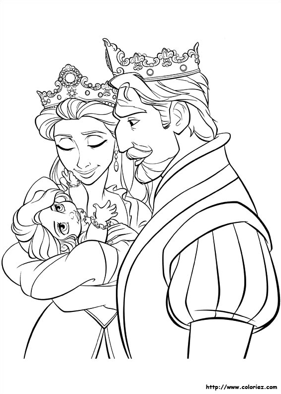 La naissance de Raiponce