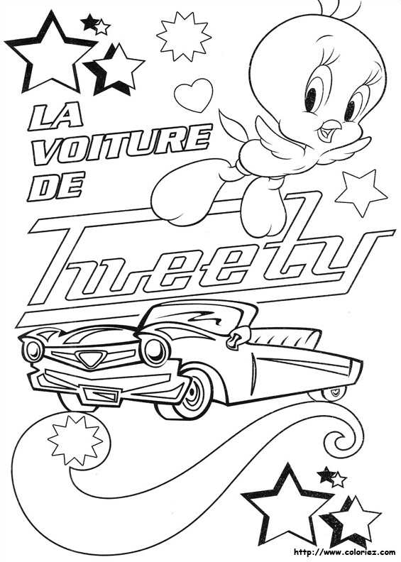 La voiture de tweety