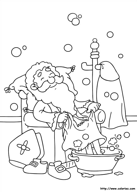 Le bain de pied de Saint Nicolas