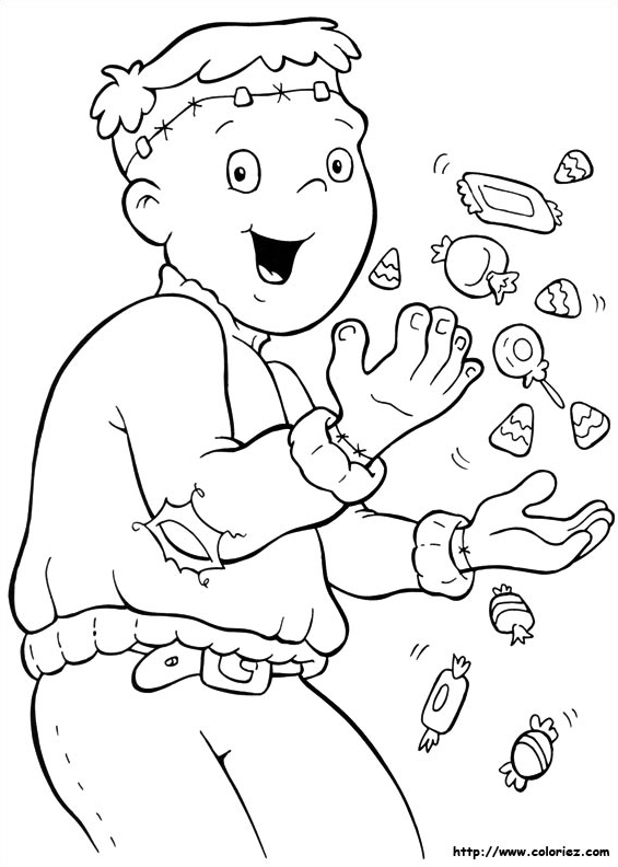 Le bonbons du monstre