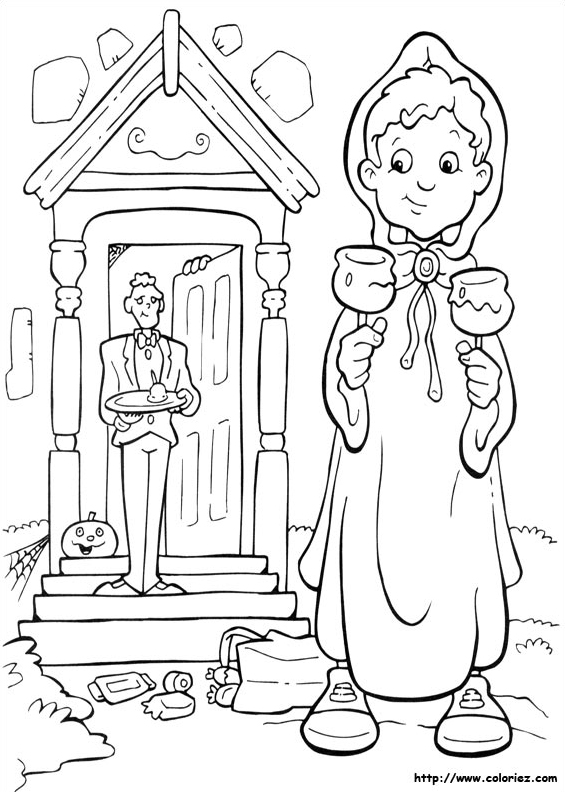 Le jour d'Halloween