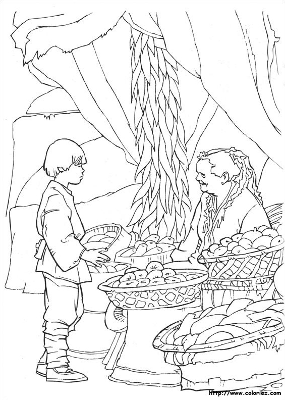 Star Wars, Le marché de Mos Espa