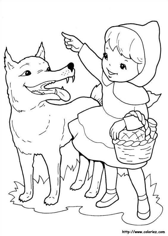 Le petit chaperon rouge et le loup