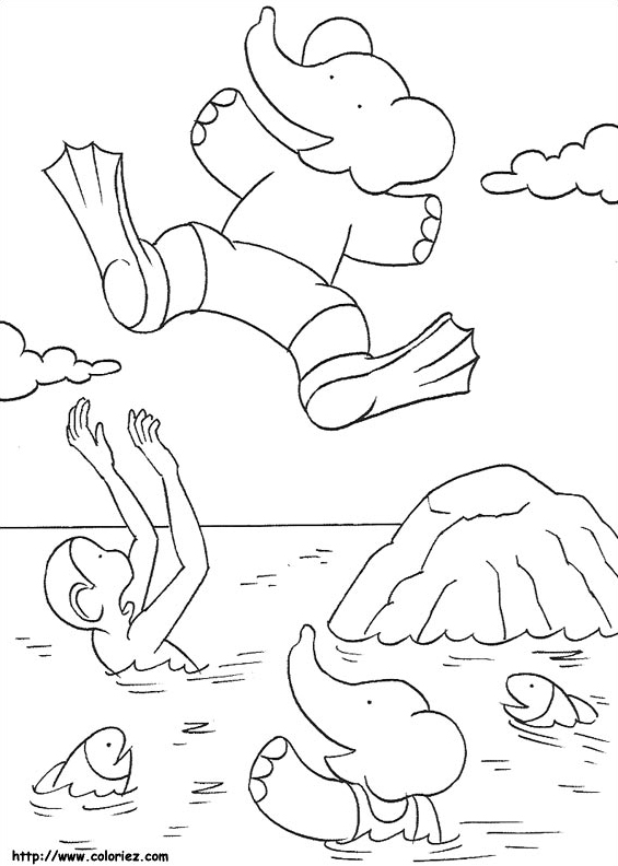 Le plongeon d'Alexandre